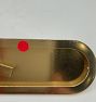 Open Box: Eastbank Pocket Door Privacy Set - Aged Brass