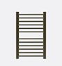 Towel Warmer Lyra 20x31in 12 Bar Brushed Bronze