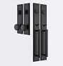 Door Set Chadwick Ext D handle x Chadwick knob OB French Door Set