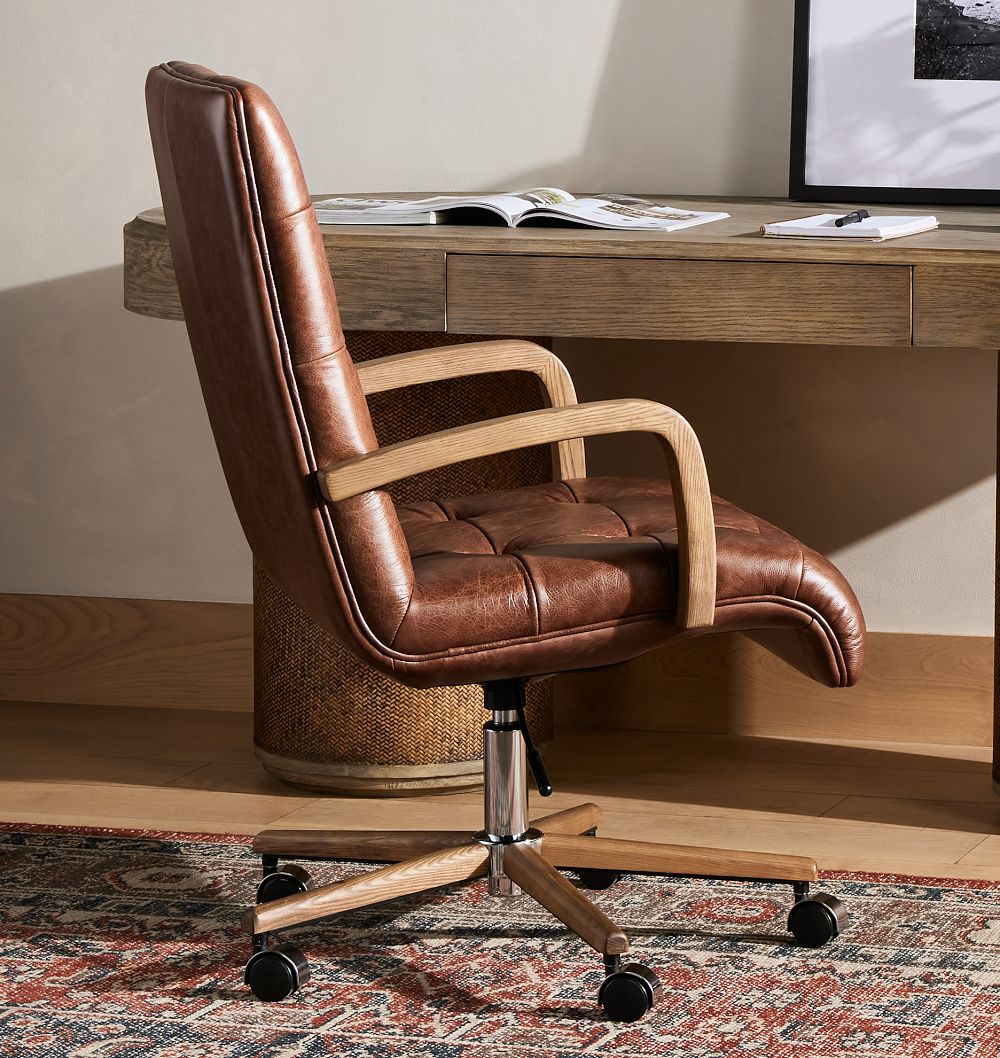 Ledges Leather Office Chair by Rejuvenation