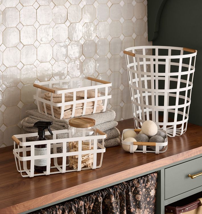 Steele Canvas x Rejuvenation Steeletex Laundry Cart | Rejuvenation