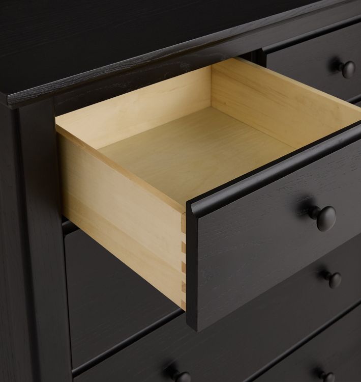 black 5 drawer dresser ikea Lenwood 5-Drawer making it easy and active-product White Lace A-Line Front Size:Customize