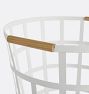 Yamazaki Tosca Metal &amp; Wood Basket