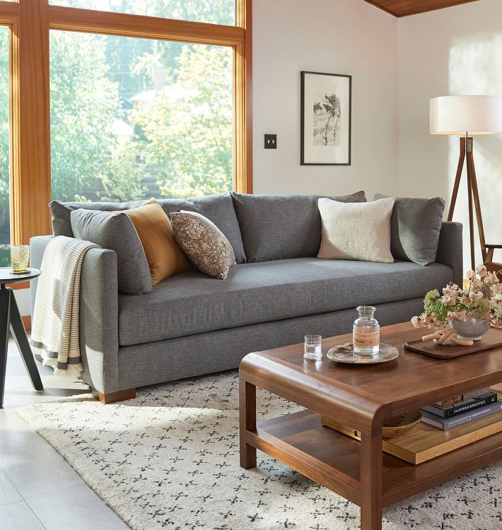 Wrenton Bench Cushion Sofa | Rejuvenation