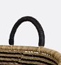 Merrick Handwoven Striped Basket