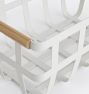 Yamazaki Tosca Metal &amp; Wood Basket