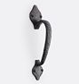 Garage Cast Bronze Spade Pull Handle, 10" - Bronze