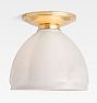 Open Box: Amalie Flush Mount (12") - Aged Brass