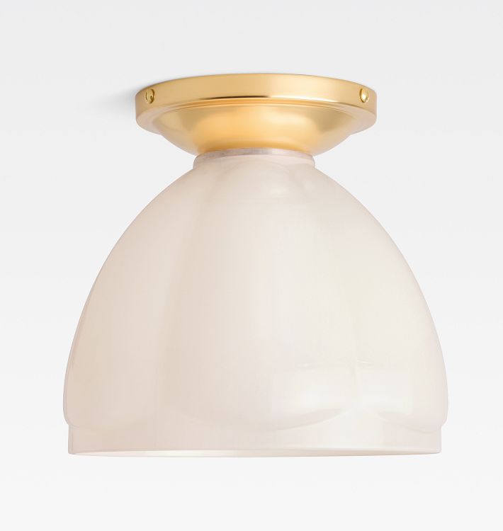 Salem Bare-Bulb Semi-Flush Mount | Rejuvenation