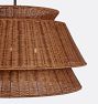 Waverleigh Drum Chandelier, Natural Fiber Shade
