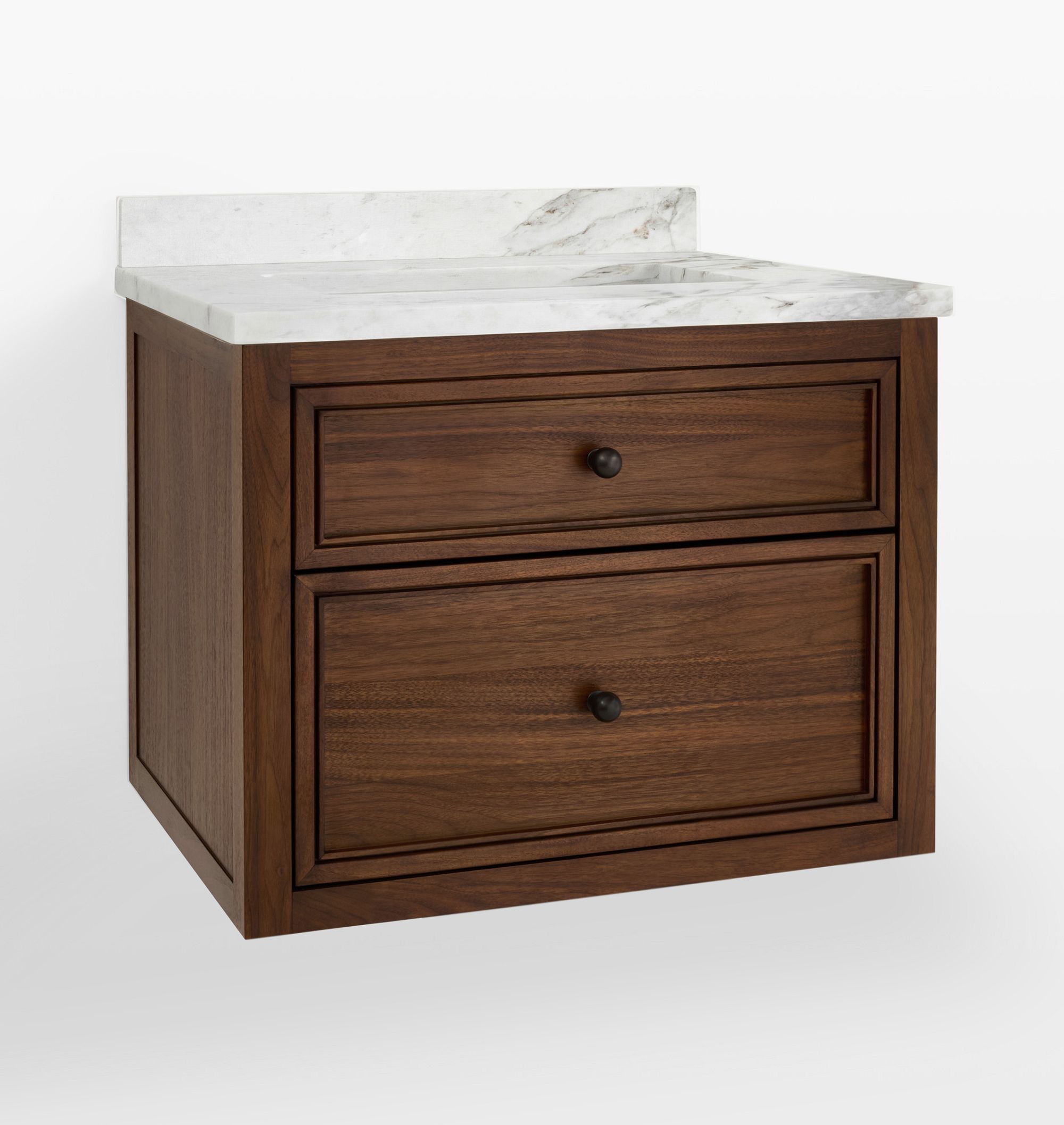 Cambell Wall Mount Powder Vanity, 27" by Rejuvenation