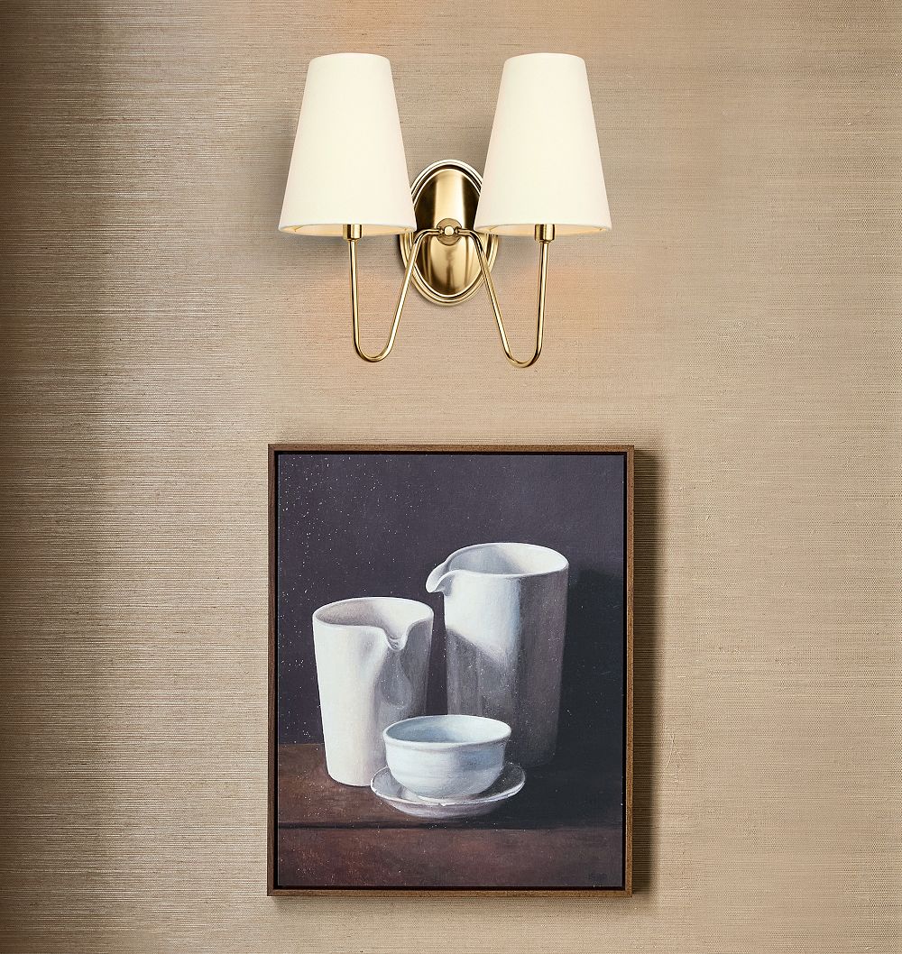 Berkshire Double Sconce by Rejuvenation