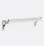 Lorraine Marble Shelf, Rail &amp; Bracket Set