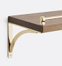 Lorraine Shelf, Rail &amp; Bracket Set