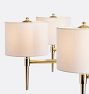 Rhone Double Tier Chandelier, 36" Width in Fabric Shades