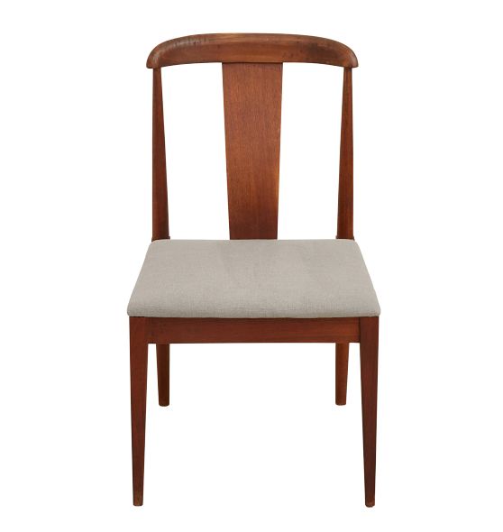 Vintage Reupholstered Teak Dining Chair by Rejuvenation