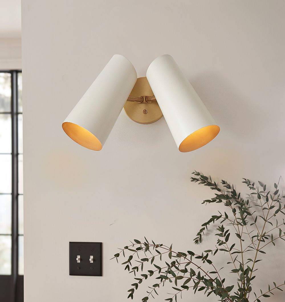 Cypress Double Sconce by Rejuvenation