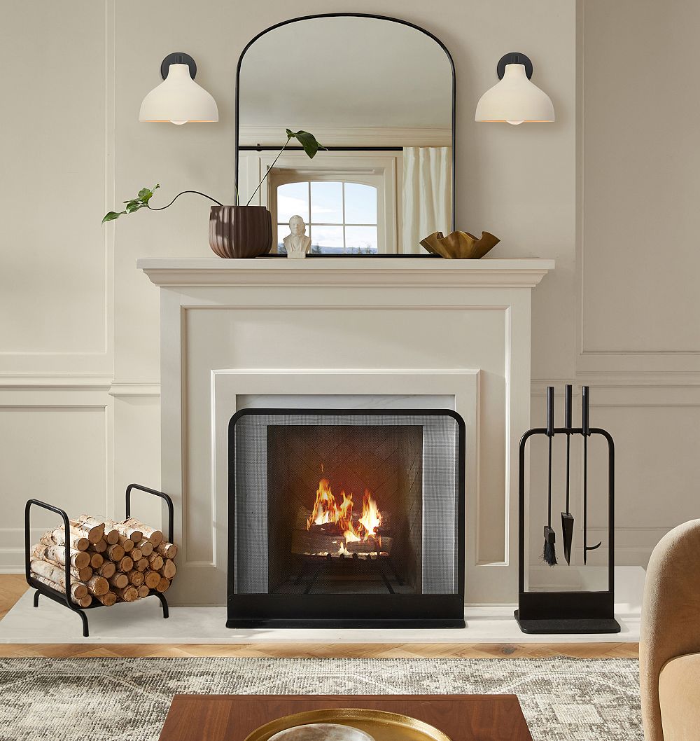 FOLK Abigail Soft Cone Sconce by Rejuvenation