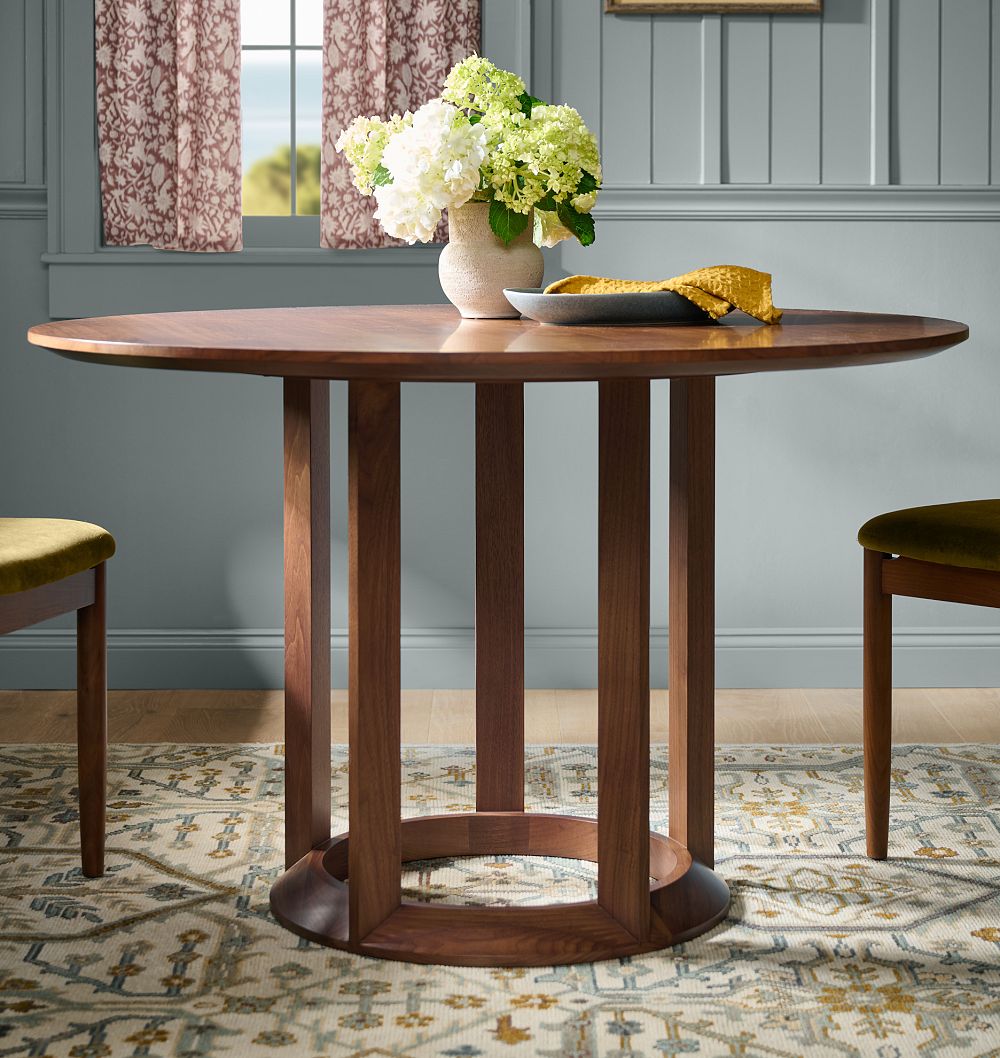Lorena Dining Table, 48" Round by Rejuvenation
