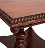 Large Finely Carved Victorian Mahogany Clawfoot Parlor Table