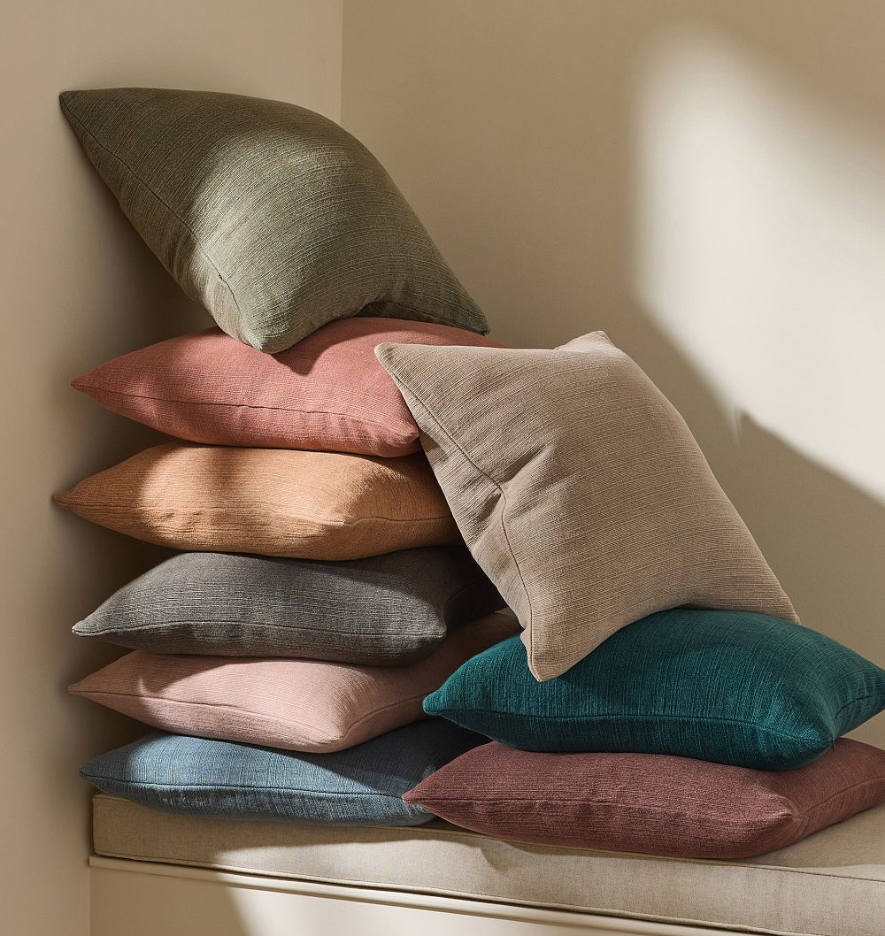 Textured Linen Pillow Cover by Rejuvenation