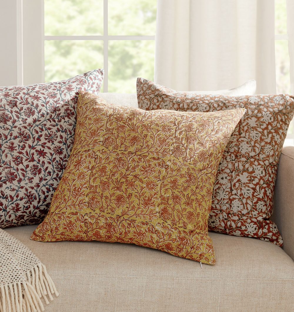 Dandelion Botanical Print Pillow Cover by Rejuvenation