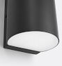 Willaby Cylinder Solar Sconce