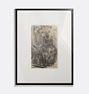 Study of Vase with Flowers Framed Reproduction Wall Art Print 16"x20" by Jan Toorop