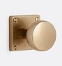 Arlo Knob Interior Bronze Door Set - Passage - Natural Bronze