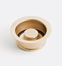 Garbage Disposal Flange & Stopper, Satin Bronze PVD