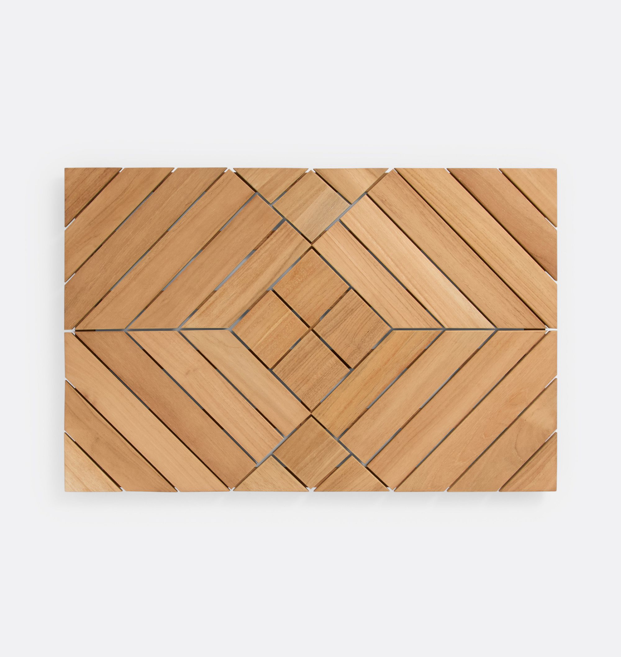 Odin Teak Bath Mat by Rejuvenation