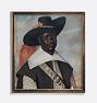 Don Miguel De Castro Emissary of Congo Framed Reproduction Wall Art Print 12"x13" by Jeronimus Becx