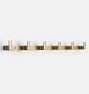 Maverick Bronze 6-Hook Rack - Champagne Bronze