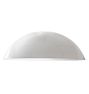 Opal Glass Dome Shade, 18" Diameter - 6" Height