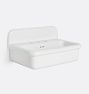 Shiloh Fireclay Utility Sink, 27” Width -White