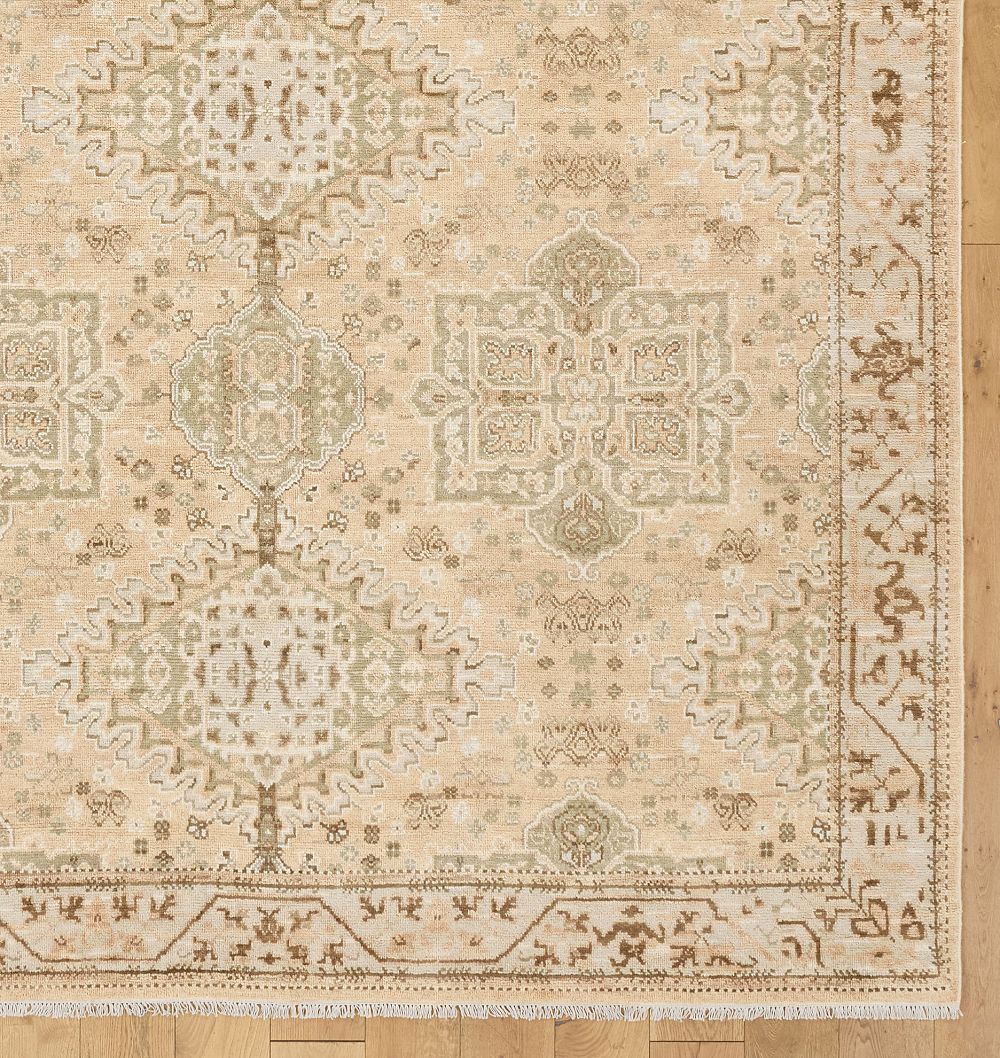 Barcellos Hand-Knotted Rug by Rejuvenation