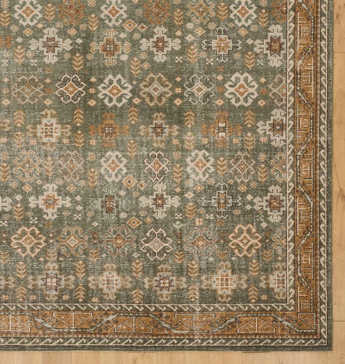 ムク　sar Sorrel Hand-Knotted Rug | Rejuvenation