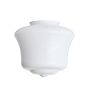 Cased White 4in Fitter Shade Soft Acorn