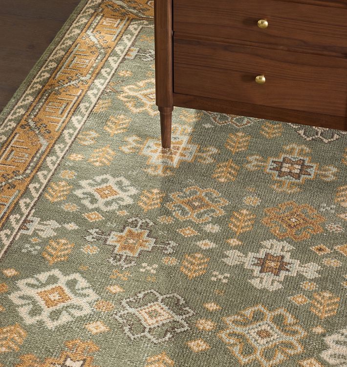 Sorrel Hand-Knotted Rug | Rejuvenation