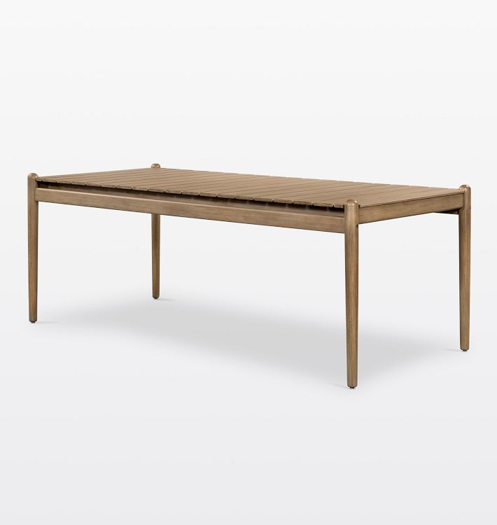 Rosen Outdoor Dining Table, 81" by Rejuvenation