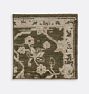 Thora Handknotted Wool Rug, Swatch - Ancient Olive