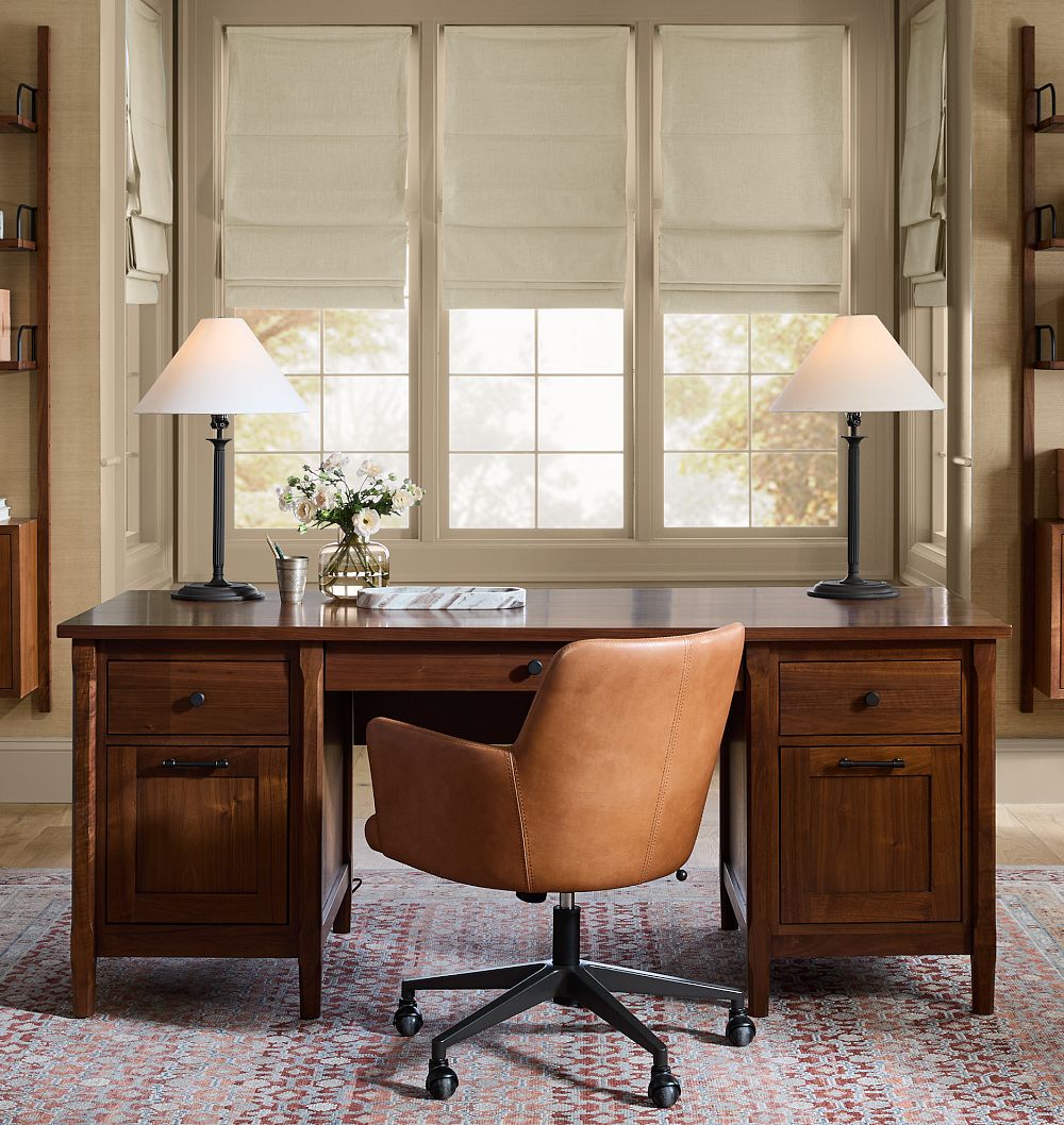 Ladd Executive Desk, 70" by Rejuvenation