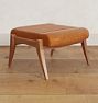 Mosier Leather Ottoman