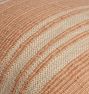 Textured Woven Stripe Pillow Cover
