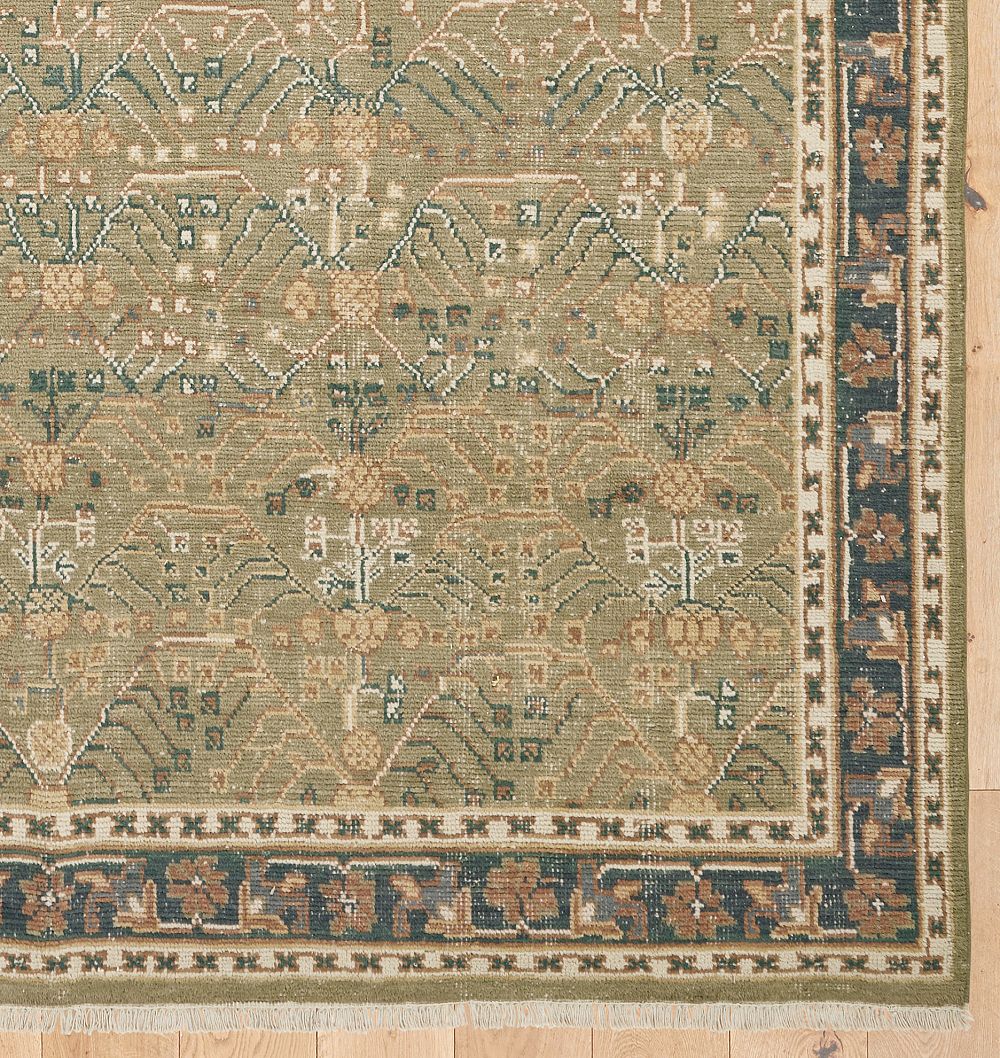 Vogel Hand-Knotted Rug by Rejuvenation