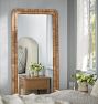 Leilani Woven Floor Mirror