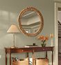 Leilani Woven Round Mirror