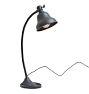 Vintage Industrial Tall Gooseneck Cast Iron Table Lamp