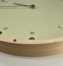 Open Box: Mr. Clarke Dots Clock - Light Plywood