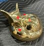 Open Box: Solid Brass Animal Doorstop - Fox